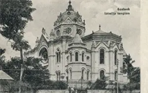 Synagogue Prints: Szolnok, Hungary - A synagogue
