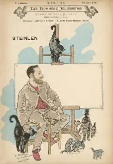 T-A Steinlen / Hommes D au