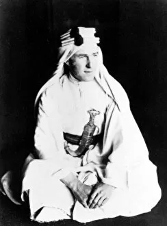 Images Dated 9th August 2011: T E Lawrence (Lawrence of Arabia)