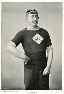 T O Davies, Rugby player