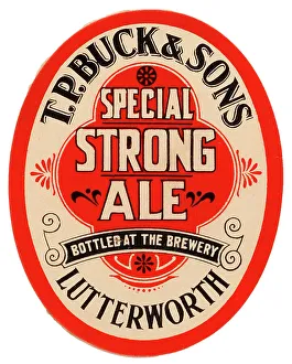 Buck Prints: T P Buck Special Strong Ale