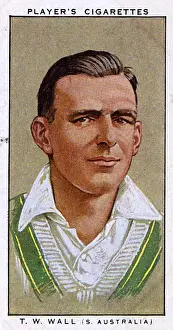 T W Wall, Australian cricketer, South Australia