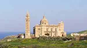 Gozo Prints: Ta Pinu Church and national shrine, Ghasri