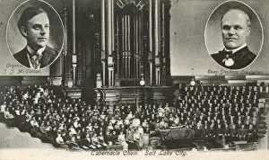 Evan Prints: Tabernacle Choir, Organist and Conductor - Salt Lake City