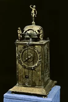 Articos Gallery: Table clock (16th c.). Renaissance art. Jewelry