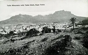 Table Mountain with Table Cloth, Cape Town, South Africa