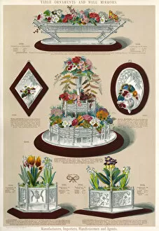 Jardiniere Gallery: Table Ornaments and Wall Mirrors, Plate 101