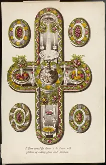 Plateau Prints: Table Setting Russe