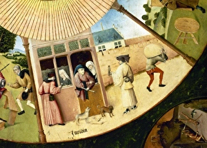 Images Dated 20th September 2016: Table of the Seven Deadly Sins by Hieronymus Bosch