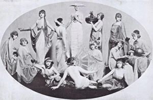 Monte Gallery: A tableau vivant arranged by Ben Ali Haggin from the Ziegfeld Follies of 1919