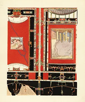 Tablinum in the House of L. Caecilius Jucundus, Pompeii