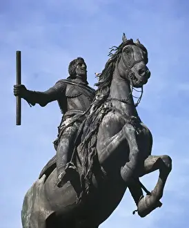 TACCA, Pietro (1577-1640). Equestrian statue of