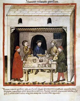 Tacuinum Sanitatis. 14th century. Medieval handbook of healt