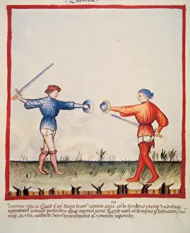 Fencing Prints: Tacuinum Sanitatis. Fencing
