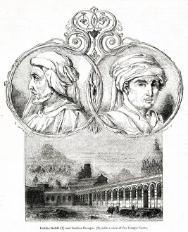 Andrea Gallery: Taddeo Gaddi and Andrea Orcagna with Campo Santo, Pisa