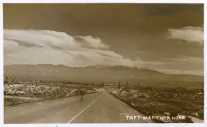 Taft-Maricopa Road, Kern County, California, USA