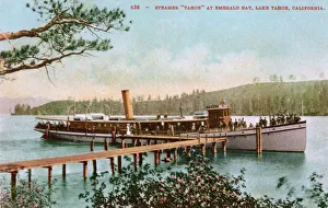 Images Dated 21st July 2017: Tahoe steamer at Emerald Bay, Lake Tahoe, California, USA