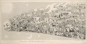 Layard Prints: Tail of Comet 1853