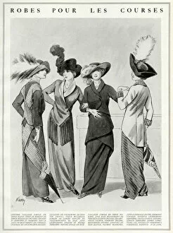 Images Dated 19th April 2016: Tailor-made suits for the races 1912