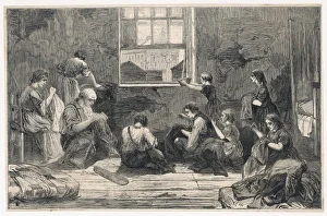 Tailors Work in Slum
