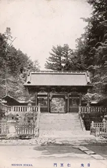 Taiyu-in Reibyo Niomon Gate, Taiyuin Mausoleum, Nikko, Japan
