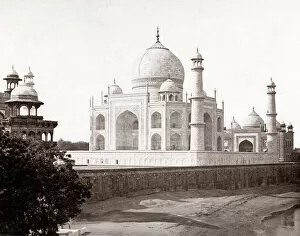 Taj Mahal, Agra, India, 1860s