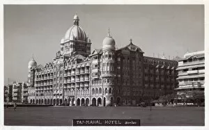 Ornate Gallery: Taj Mahal Hotel, Bombay, India