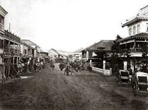 Takashima-cho Yokohama, Japan, 1870s