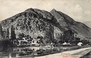 Frontier Prints: Takht-i-Suleiman mountains, Srinagar, Kashmir, India