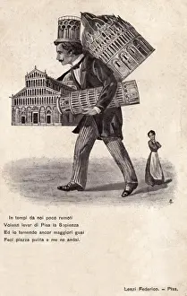 Zany Prints: Taking home a little Pisa, Italy