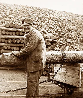 Props Prints: Taking pit props into a coal mine
