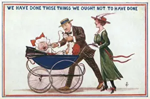Perambulator Prints: Taking the twins for a spin in the pram