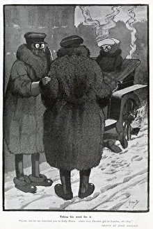 Word Gallery: Taking his word for it by John Hassall, motoring fashions
