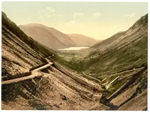 Pass Prints: Tal-y-Llyn Pass, Dolgelly (i. e. Dolgellau), Wales