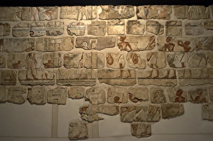Amenhotep Gallery: Talatat walls from the temple of Amenhotep IV