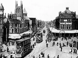 Images Dated 8th November 2018: Talbot Square, Blackpool early 1900's