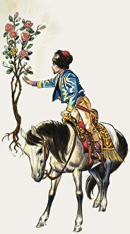 Images Dated 31st October 2006: Tales from Many Lands: The Golden Rose Bush