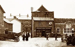Talgarth Market Square, early 1900s