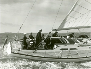 Images Dated 23rd January 2012: Tall Ship under sail with crew