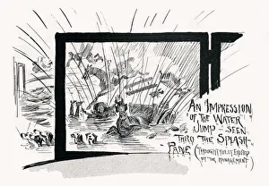 Images Dated 24th October 2019: Tally ho at the London Hippodrome, through the splash pane