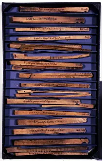 Counting Prints: Tally sticks