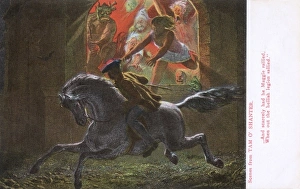 Shanter Collection: Tam O Shanter escapes the devils - Burns Poem