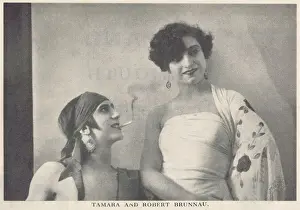 Tamara and Robert Brunnau in New Princes Frivolities cabaret
