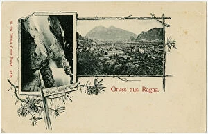 Waterfalls Collection: Tamina Gorge & Bad Ragaz, canton of St. Gallen, Switzerland
