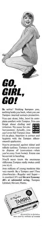 Adverts Gallery: Tampax advertisement, 1965
