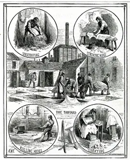 Childs Prints: The Tan Yard, Leather Factory