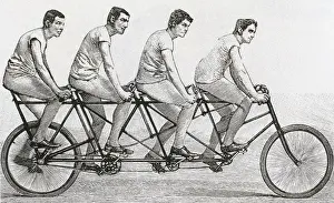 Tandem bicycle