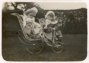 C1900 Prints: Tandem Pram C1900