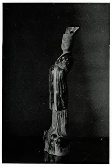 Glazed Prints: Tang Dynasty Priest Figure