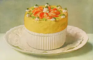Dishes Prints: Tangerine Souffle
